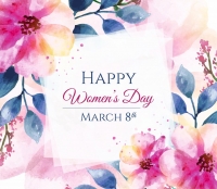 Поздравляем с Международным женским днем! 